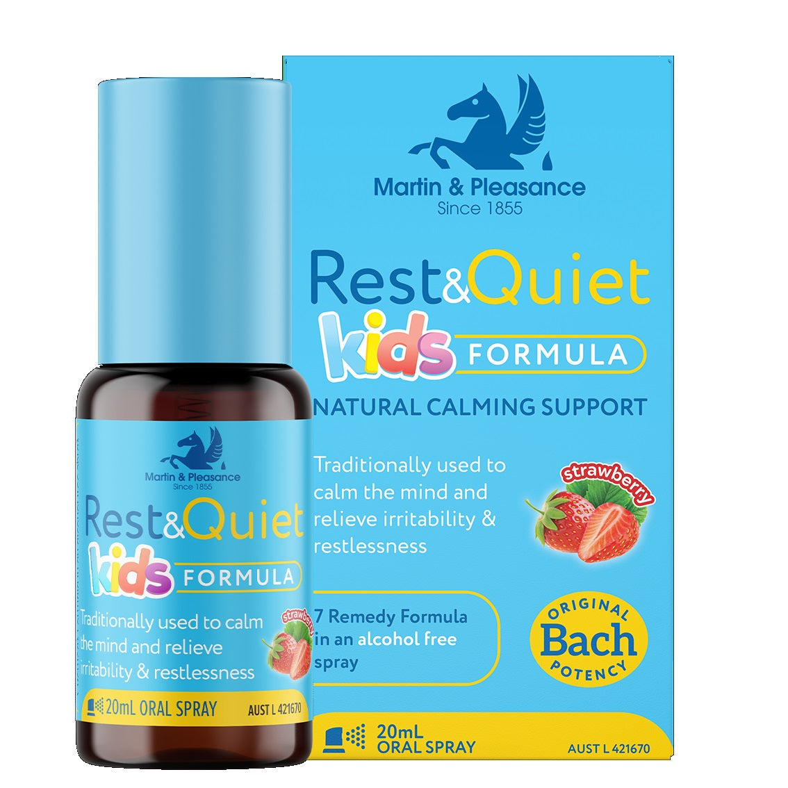 Rest&Quiet Kids Strawberry 20ml