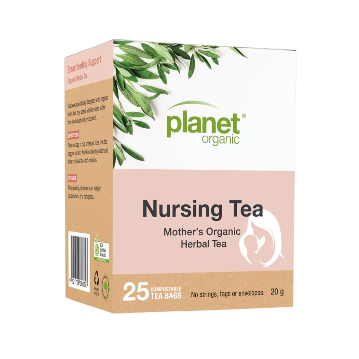 Planet Organic Nursing Tea 25tb