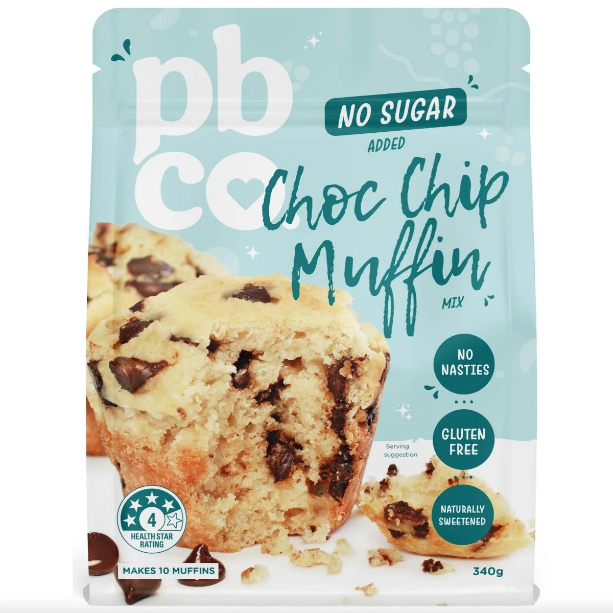 Pbco NAS Choc Muffin Mix 340g