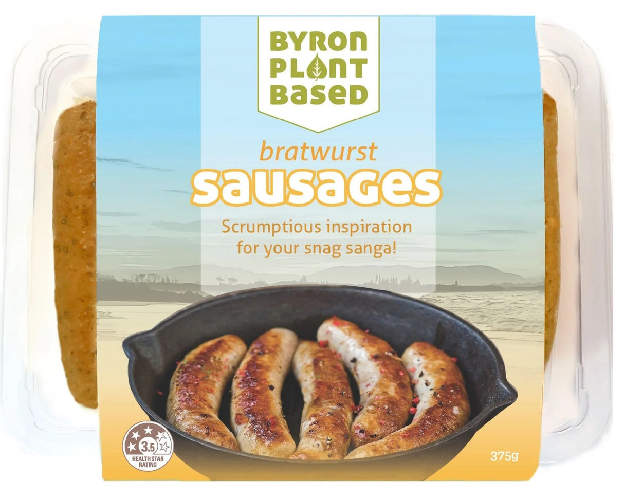 Byron Plant Brakwurst Sausage 375g