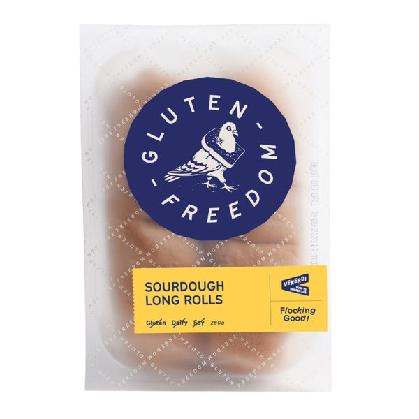 Gluten Freedom Long Rolls 280g