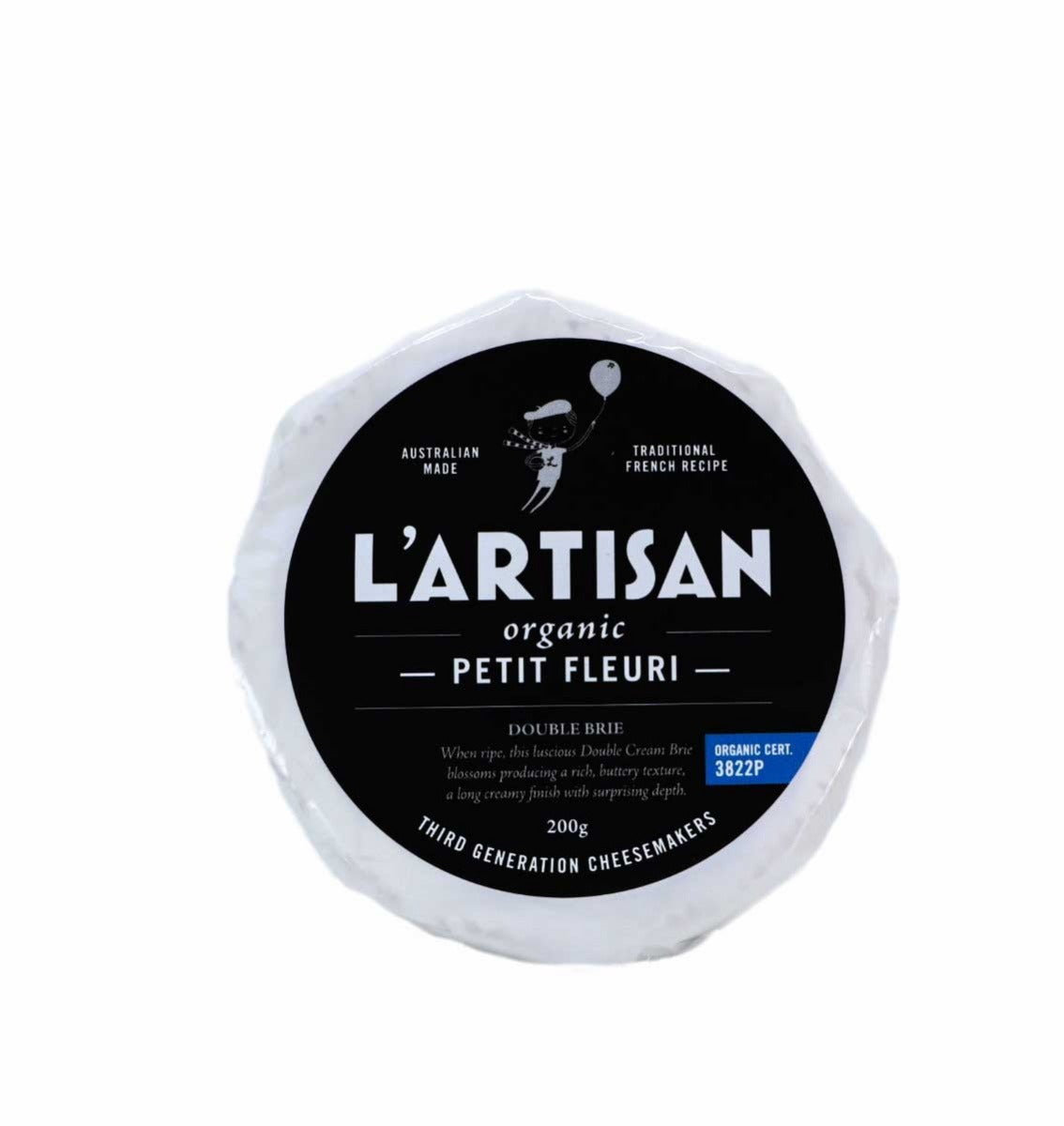 Lartisan Double Brie Fleuri 200g