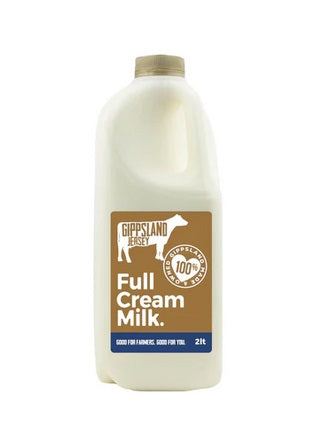 Gippsland Full Cream Milk 2L