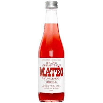 Mateo Yerba Soda Hibiscus 330ml