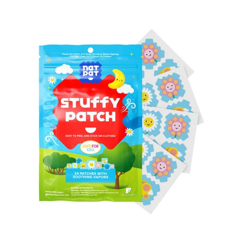 Stuffy Patch Org Stickers x 24 Pack