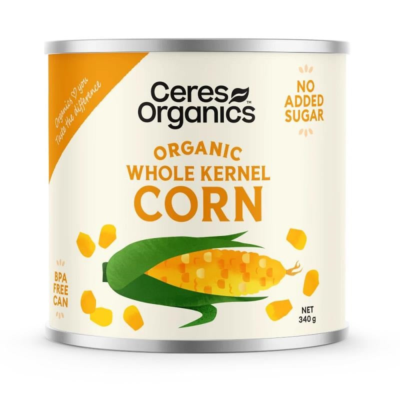 Ceres Organics Corn Kernels 340g