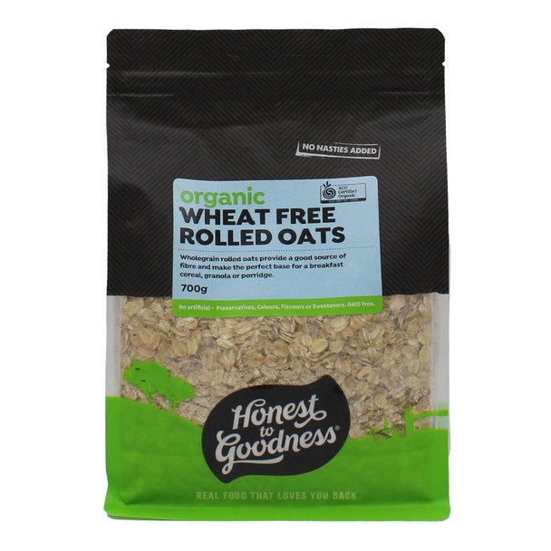 Organic Wheat Free Rolled Oats 700g