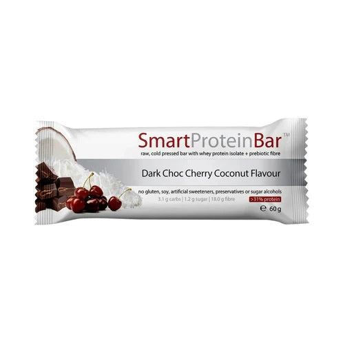 Dark Choc Cherry Coconut Flavour Protein Bar 60g