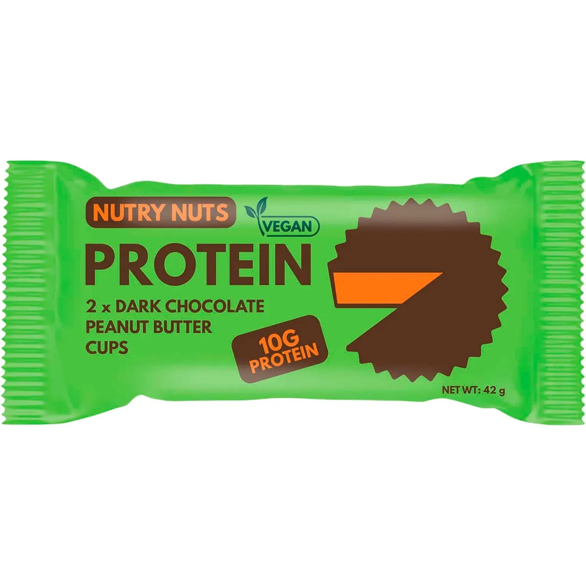 Protein Peanut Butter Cups Dark Chocolate 42g