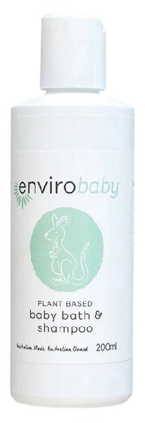 Plant Based Baby Bath & Shampoo 200ml