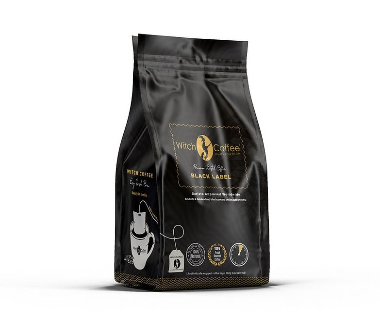 Witch Coffee Black Label - Barista Coffee Bags