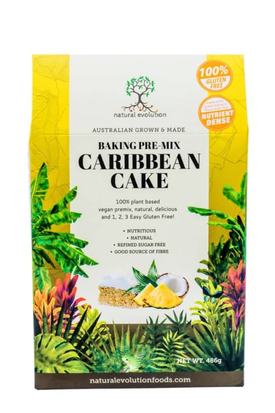 Natural Evolution Caribbean Cake Mix 486g