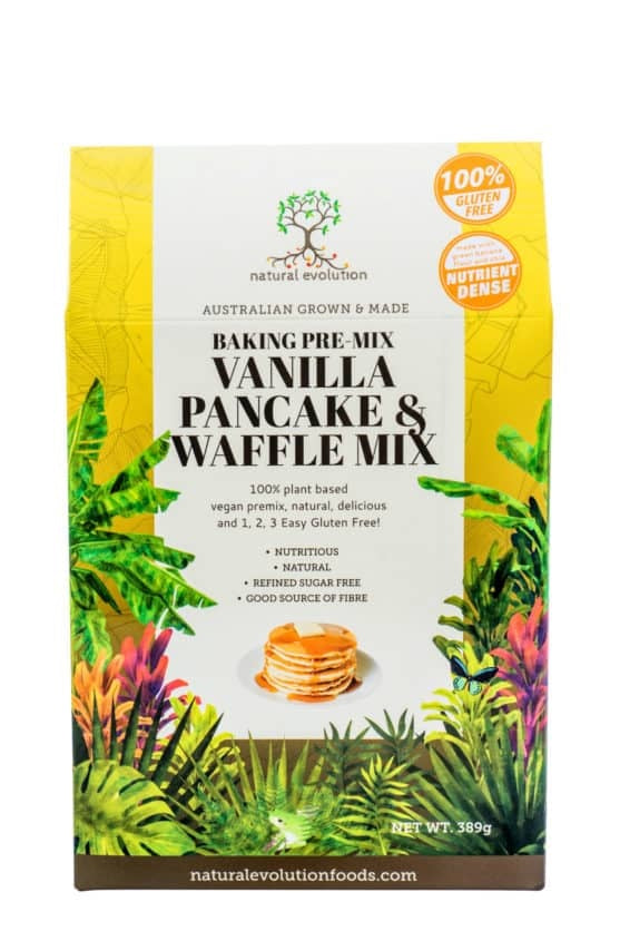 Natural Evolution Vanilla Pancake and Waffle Mix 389g