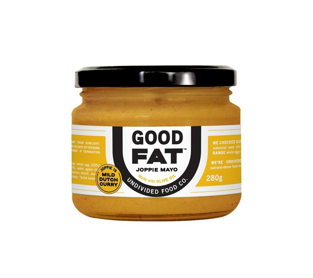 Undivided Food Co Good Fat Joppie Mayo 280g