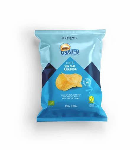 Anavieja Chips No Added Salt 100g