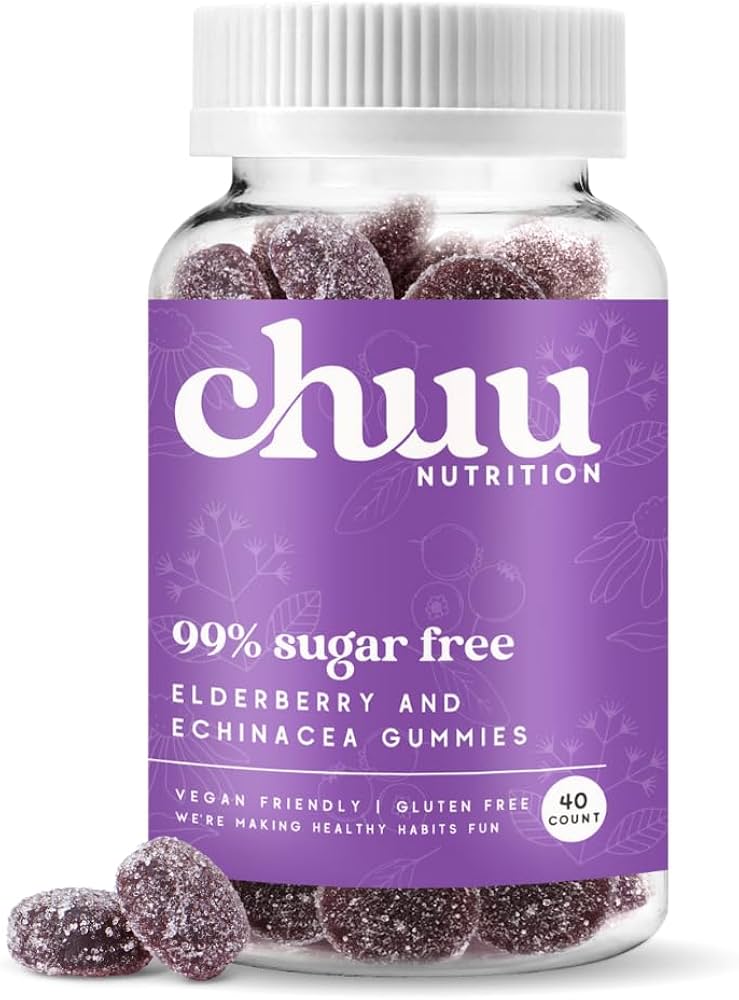 Chuu Elderberry Echi Gummies 40p