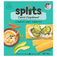 Spliits Crispbread Carrot 130g