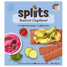 Spliits Crispbread Beetroot 130g