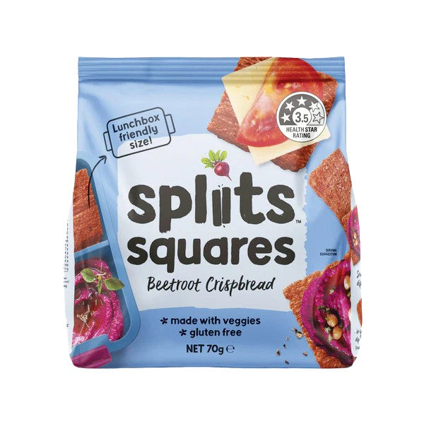 Spliits Squares Beetroot 70g