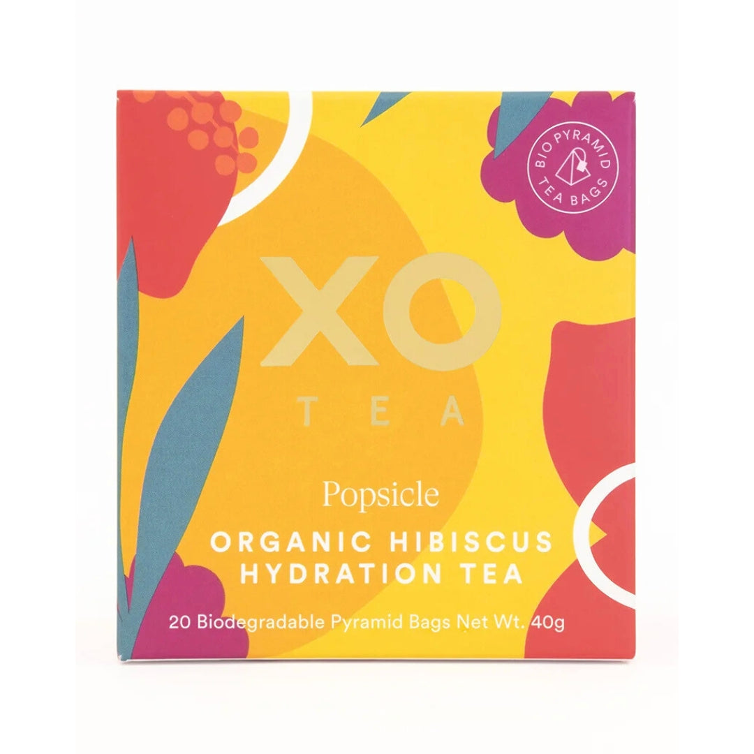 Popsicle Organic Hibiscus Hydration Tea 20tb