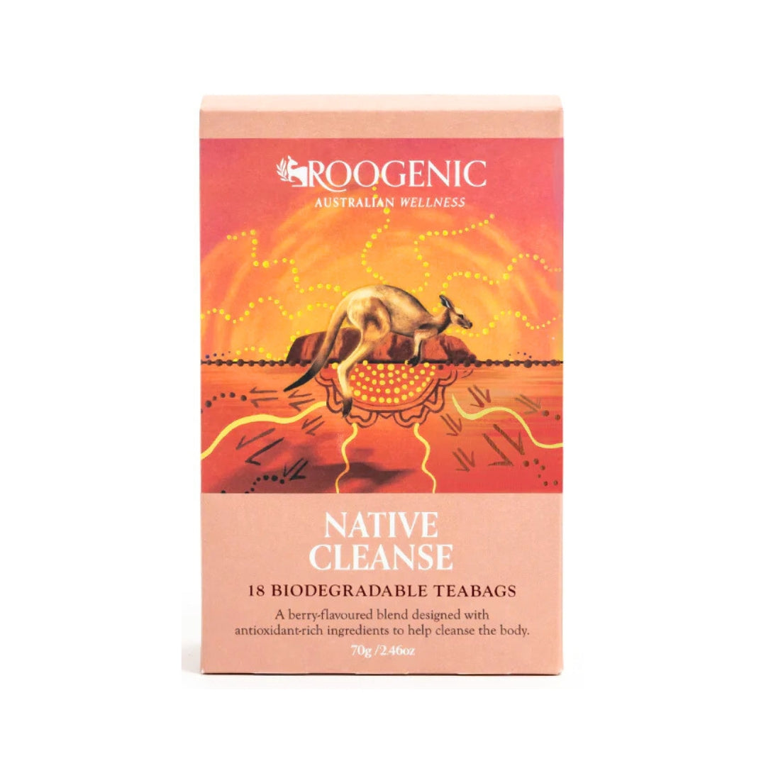 Roogenic Native Cleanse Biodegradables Tea Bags 18tb