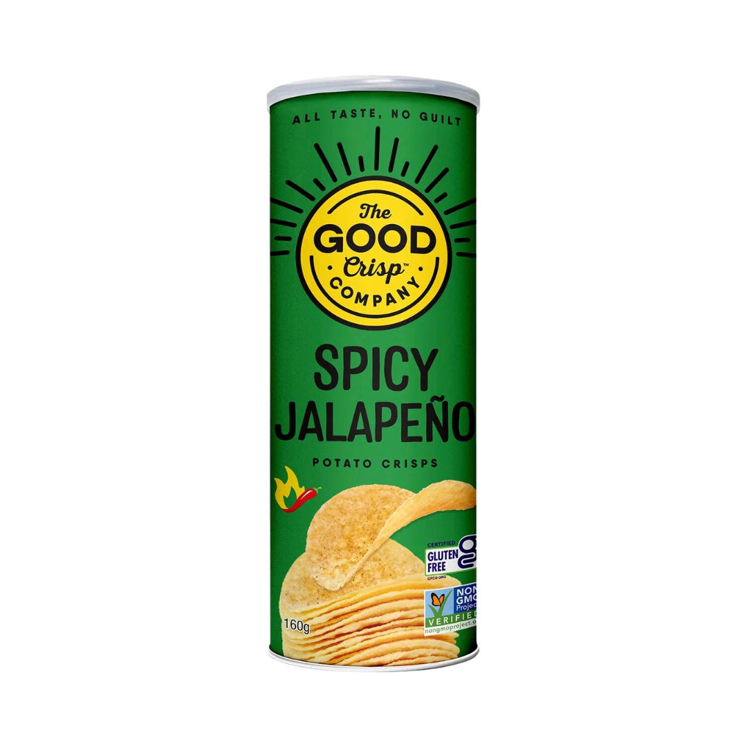 The Good Crisp Company Spicy Jalapeno 160g