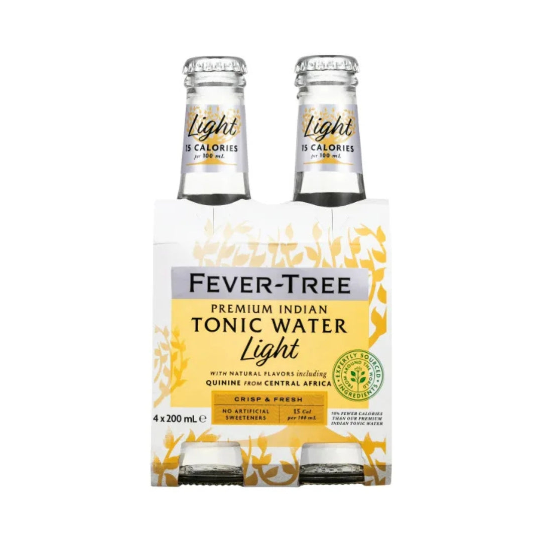 Fever Tree Premium Indian Tonic Water Light 4x200ml