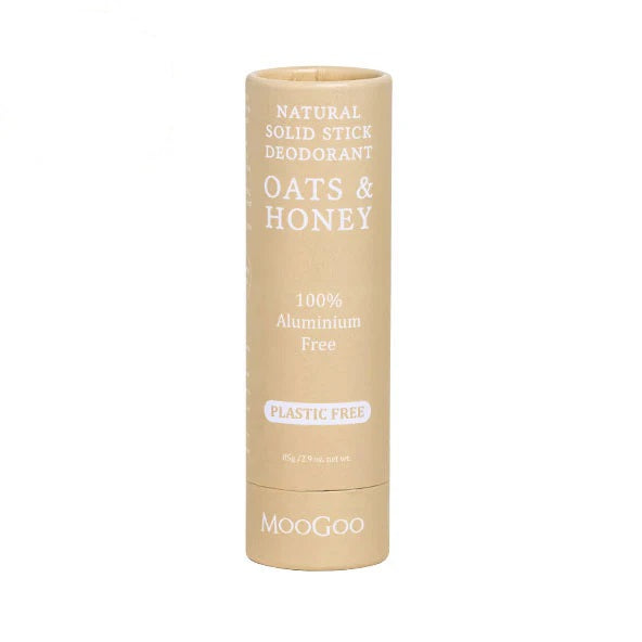 Natural Solid Stick Deodorant Oats & Honey 85g