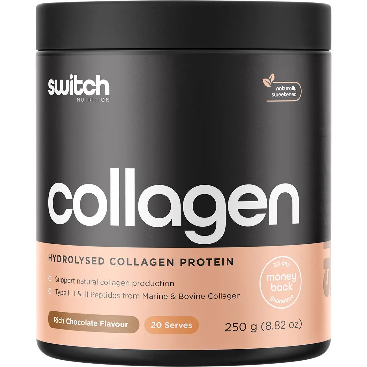 Switch Nutrition Collagen Protein Rich Chocolate Flavour 250g