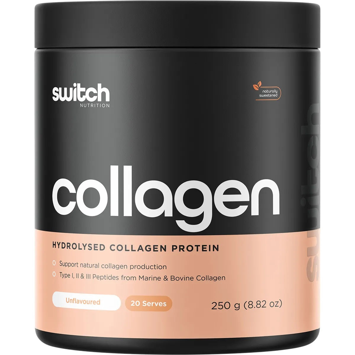 Switch Nutrition Collagen Protein Unflavaured 250g