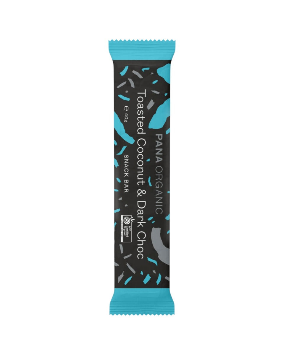 Toasted Coconut & Dark Choc Snack Bar 40g