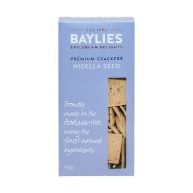 Baylies Crackers Nigella Seed 110g