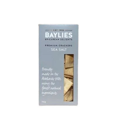 Baylies Crackers Sea Salt Crackers 110g