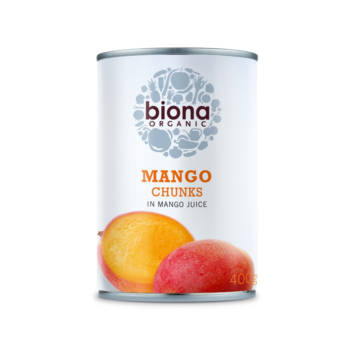 Biona Organic Mango Chunks in Mango Juice 400g