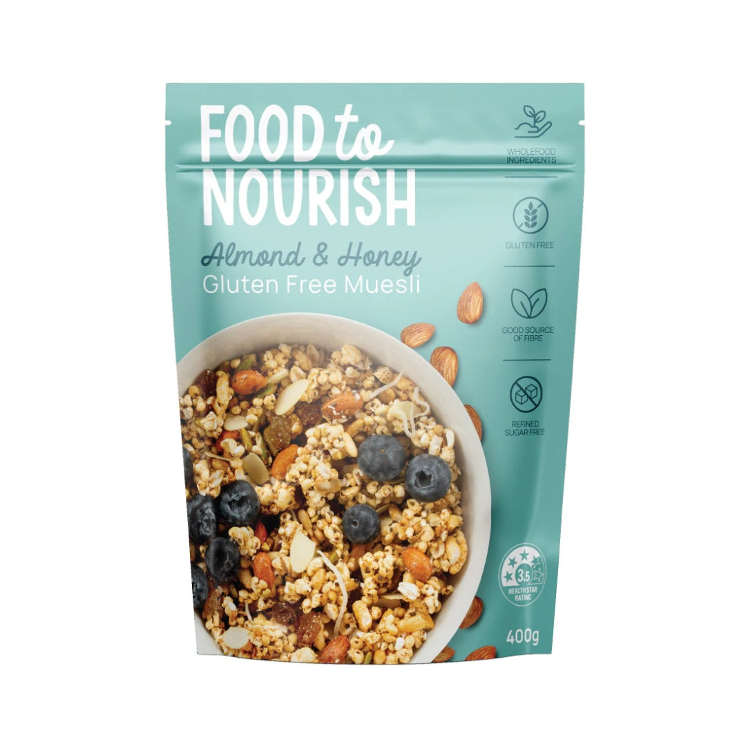 Almond & Honey Gluten Free Muesli 400g