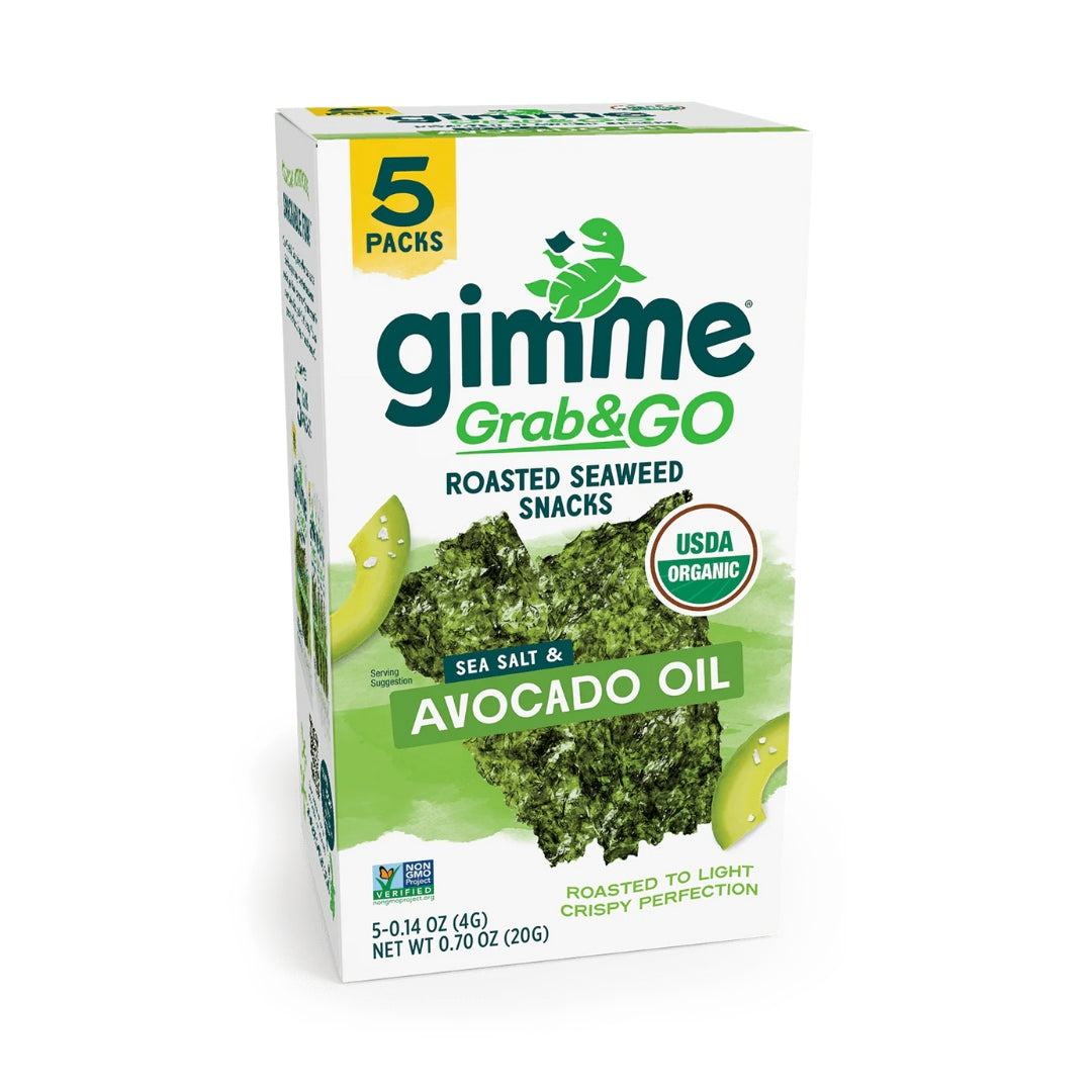 Gimme Grab & Go Avocado Oil Seaweed 20g