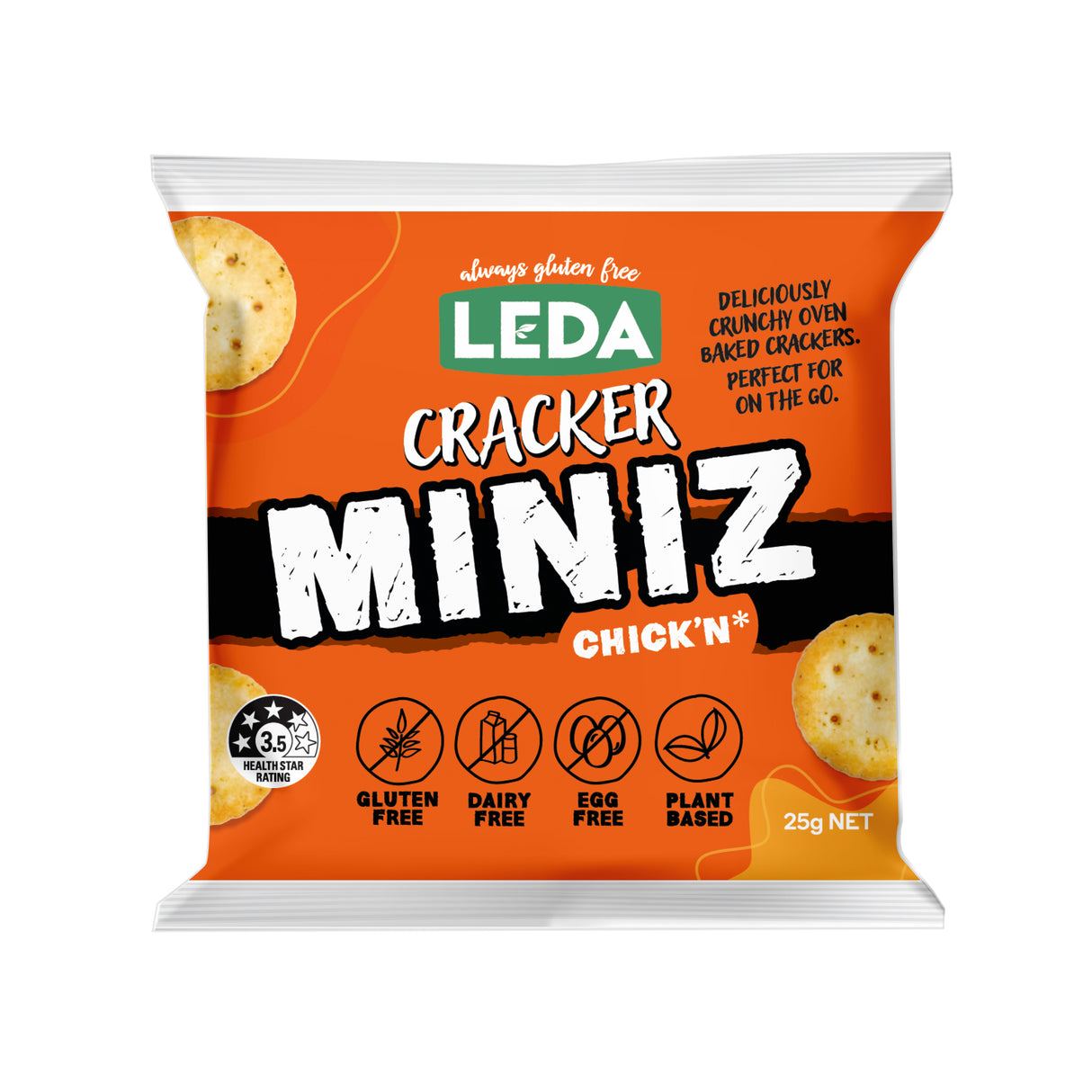 Cracker MINIZ Chickn Multi 6x25g