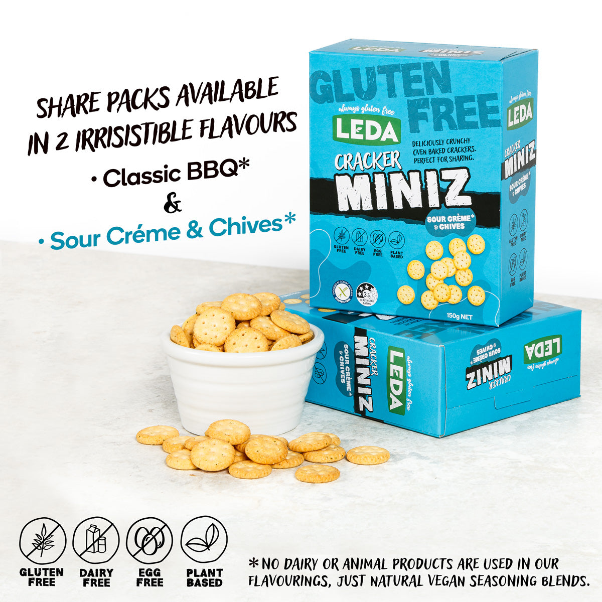 Cracker MINIZ Sour Creme 150g